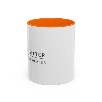 Pet Sitter Coffee Mug – “Certified Treat Dealer.”