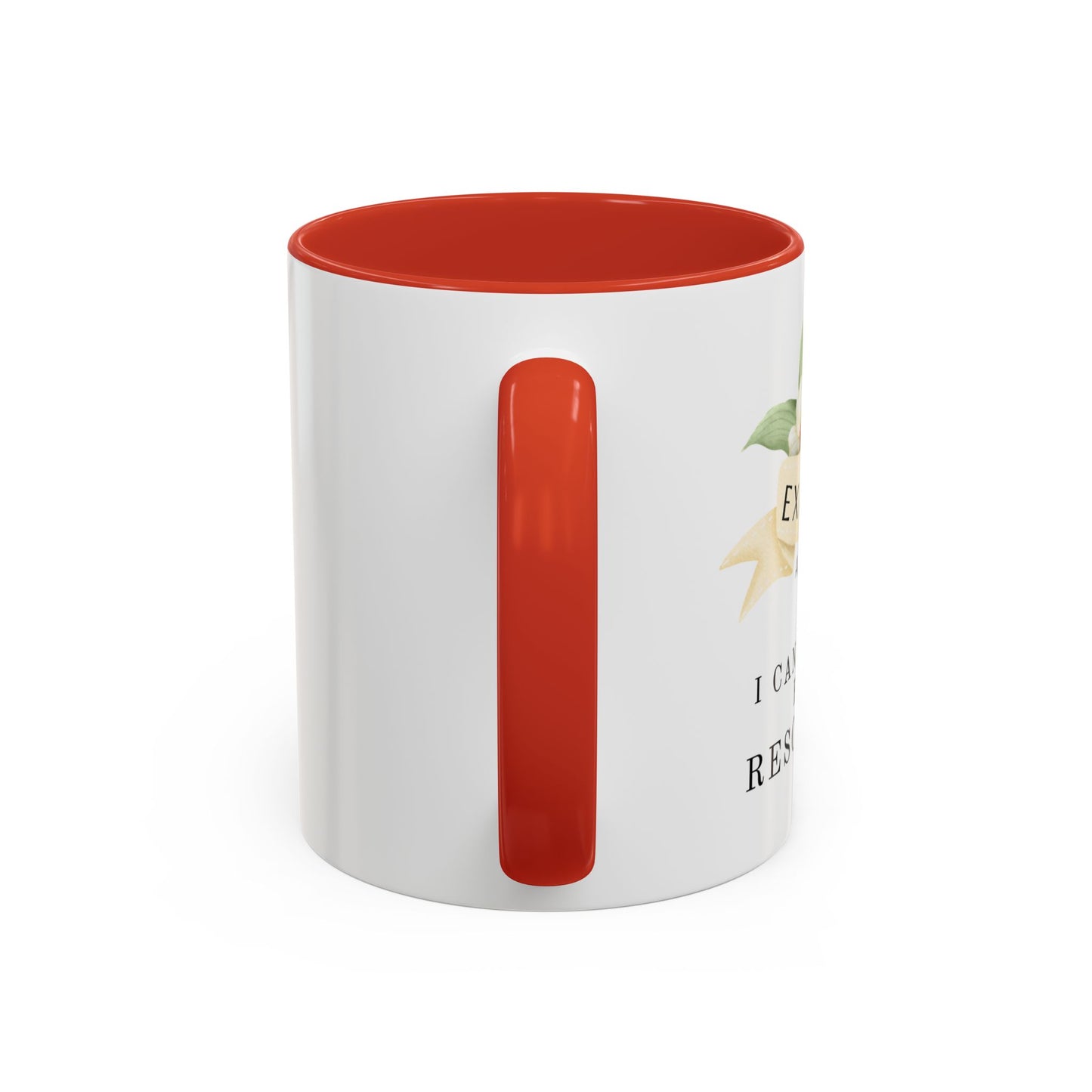 Executive Assistant Floral Coffee Mug - "Can't Fix Stupid"