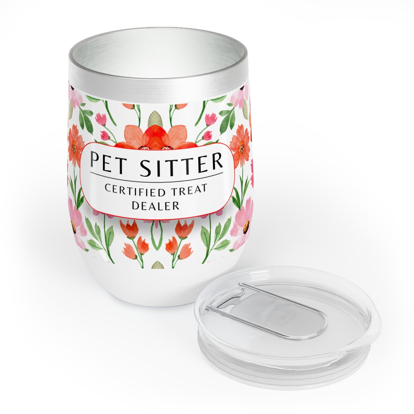Pet Sitter Wine Tumbler– “Certified Treat Dealer “