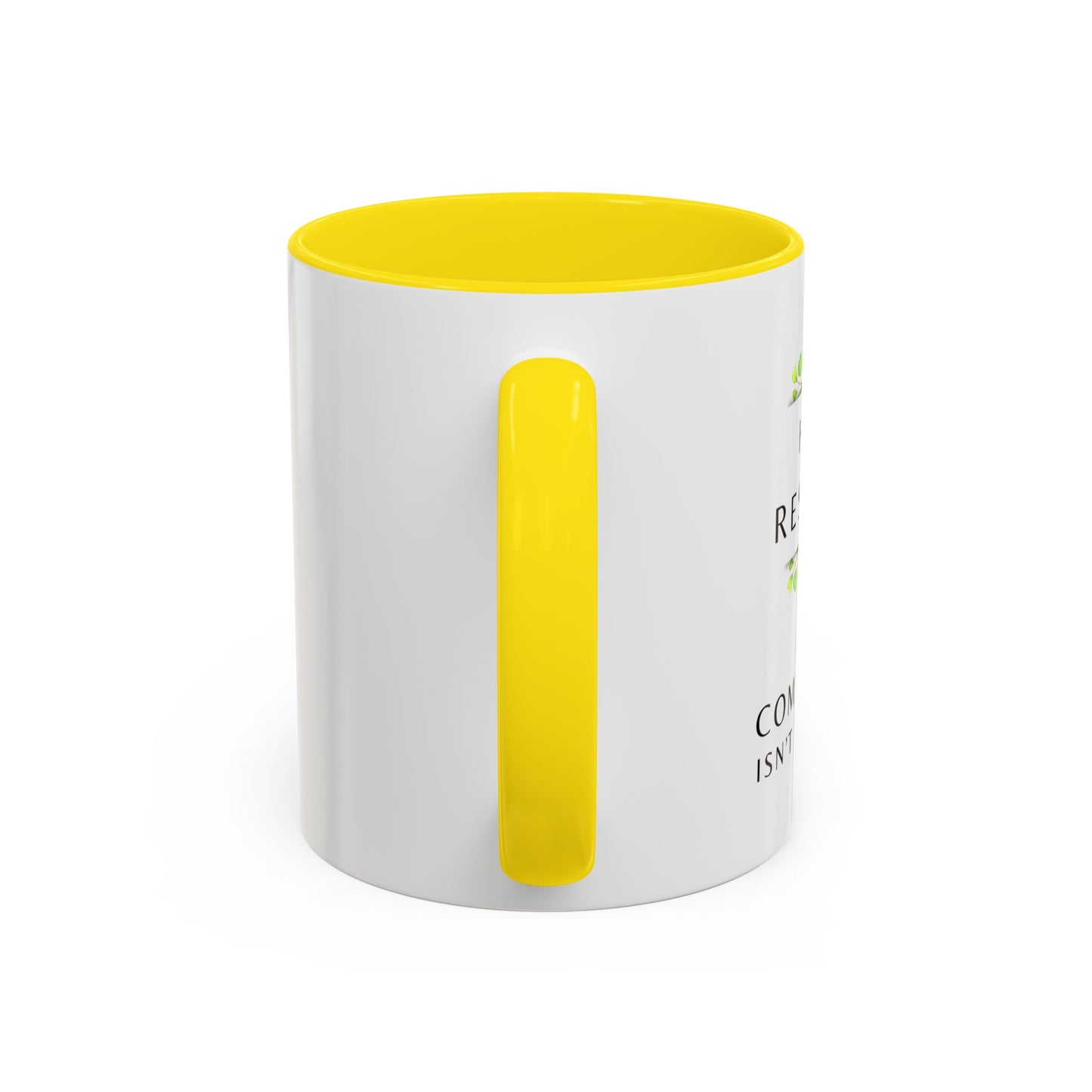 Human Resources Floral Coffee Mug: "Because Common Sense Isn’t That Common"