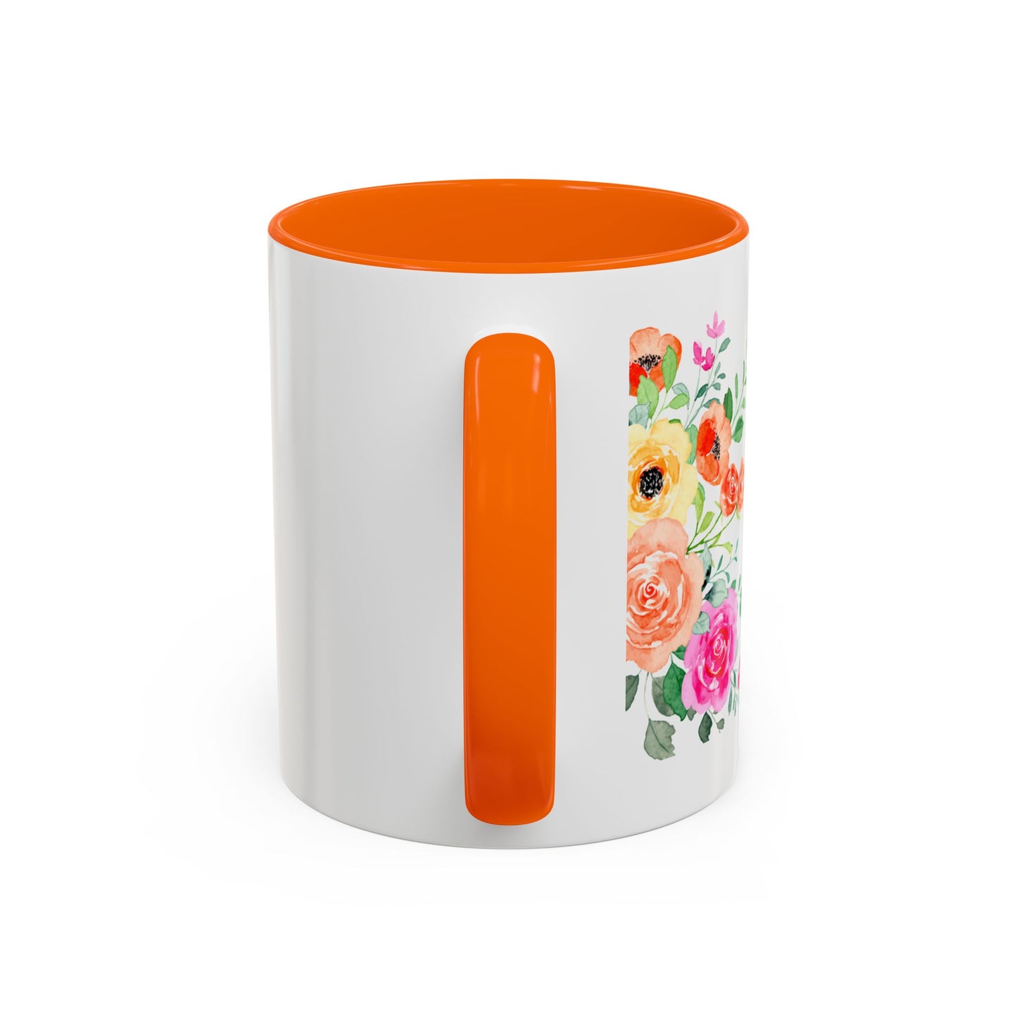 Dental Hygienist Floral Coffee Mug – "Warning: Sharp Tools, Sharper Sarcasm"
