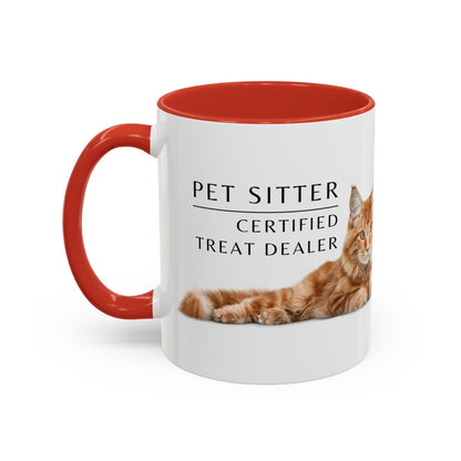 Pet Sitter Coffee Mug – “Certified Treat Dealer.”