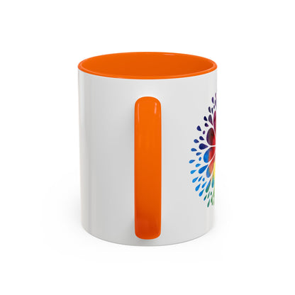 Project Coordinator Rainbow Mandala Coffee Mug – “Trust me, I have a spreadsheet for that.”