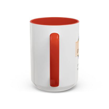 Project Coordinator Floral Coffee Mug – “Unpaid therapist with a checklist.”