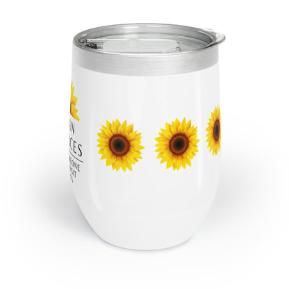 Human Resources Wine Tumbler – “Because someone has to babysit the adults”
