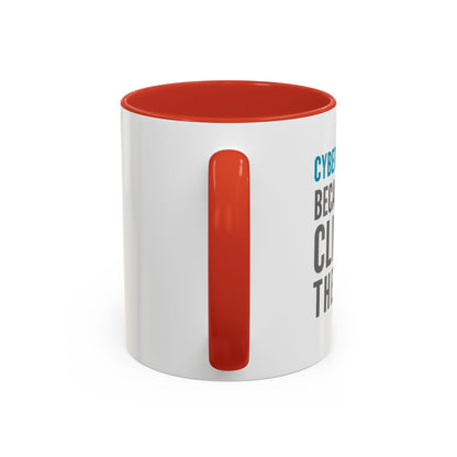Cybersecurity Coffee Mug - "Because You Clicked the Link"
