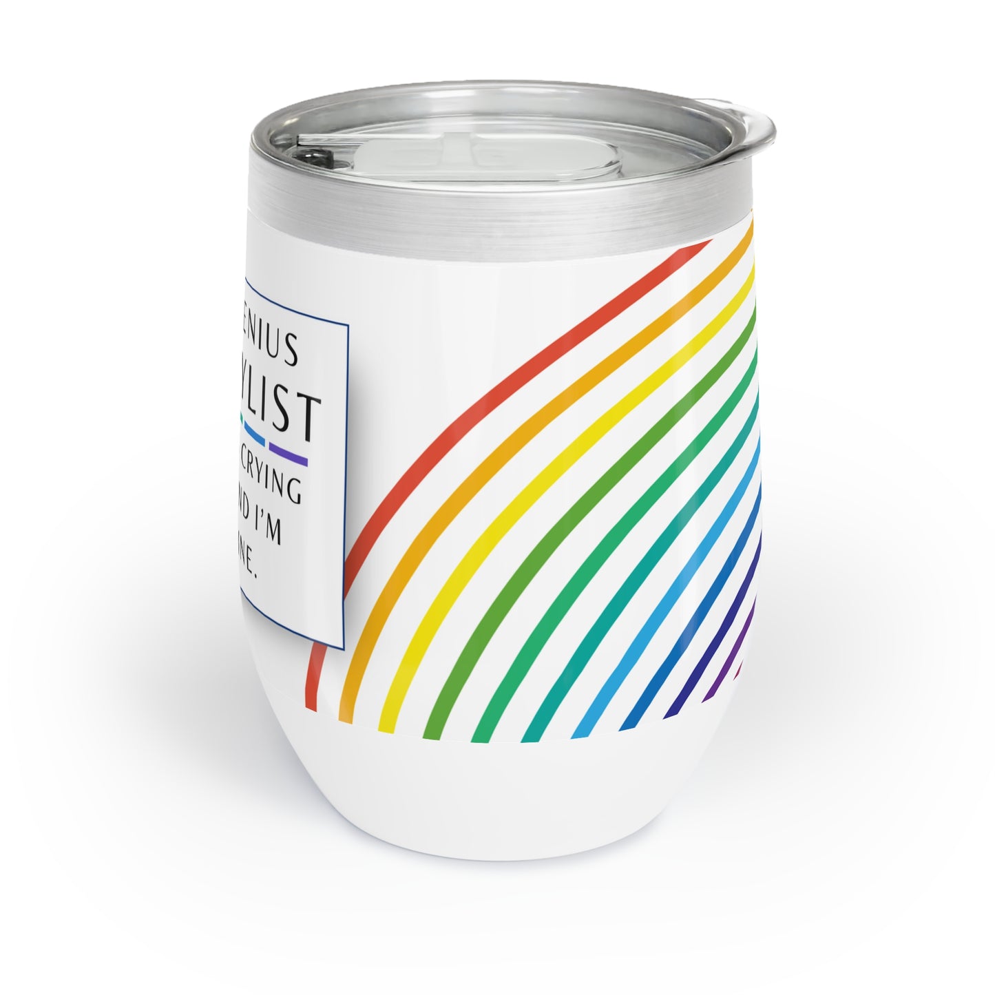 Wine Tumbler – “Hairstylist: Your Hair Is Crying for Help, and I’m the Hotline”