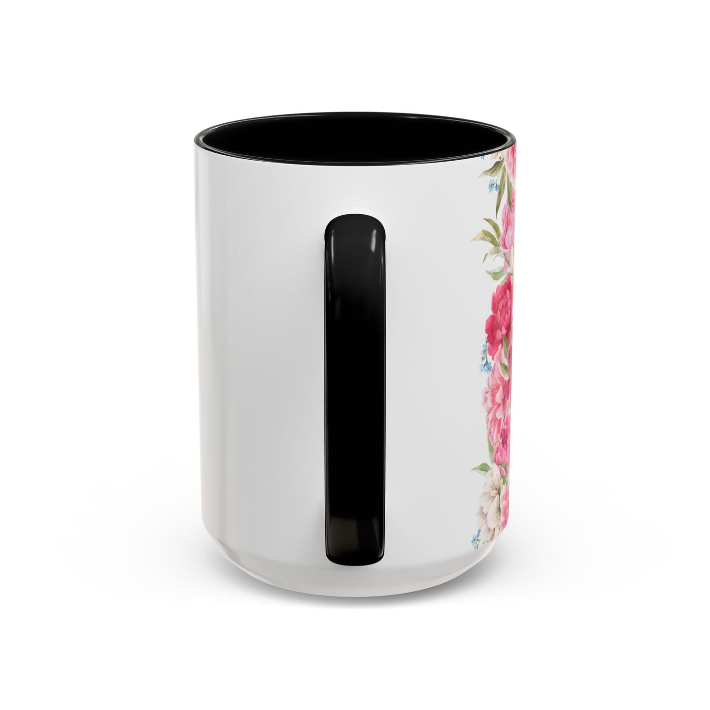 Dental Hygienist Floral Coffee Mug – "Warning: Sharp Tools, Sharper Sarcasm"