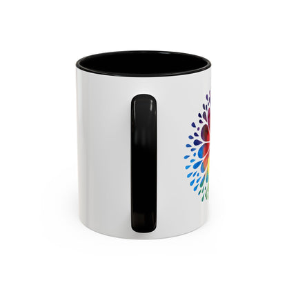 Project Coordinator Rainbow Mandala Coffee Mug – “Trust me, I have a spreadsheet for that.”