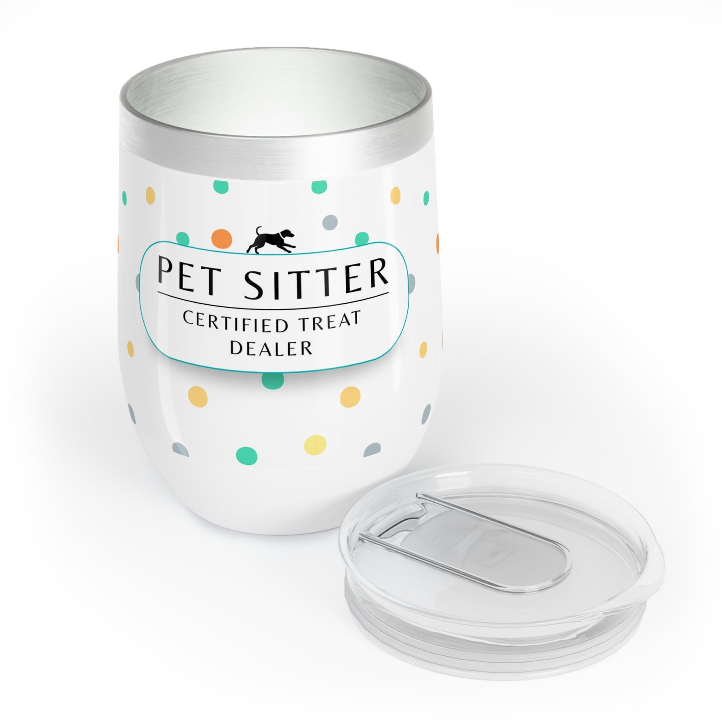 Pet Sitter Wine Tumbler– “Certified Treat Dealer “
