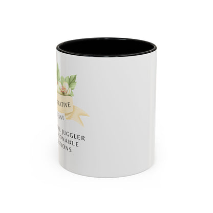 Administrative Assistant Floral Coffee Mug: "Professional Juggler of Unreasonable Expectations"