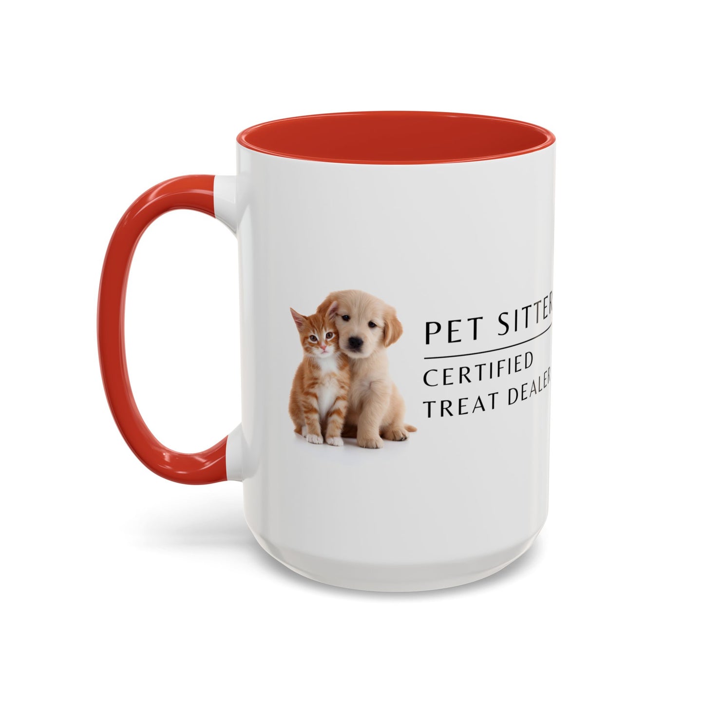 Pet Sitter Coffee Mug – “Certified Treat Dealer.”