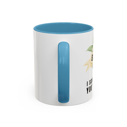 Executive Assistant Floral Coffee Mug - "I schedule your life. You're welcome."