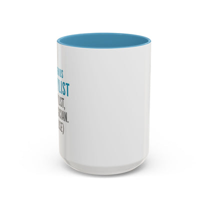 Hairstylist Coffee Mug – “I’m a Stylist, Not a Magician. (But Close.)”