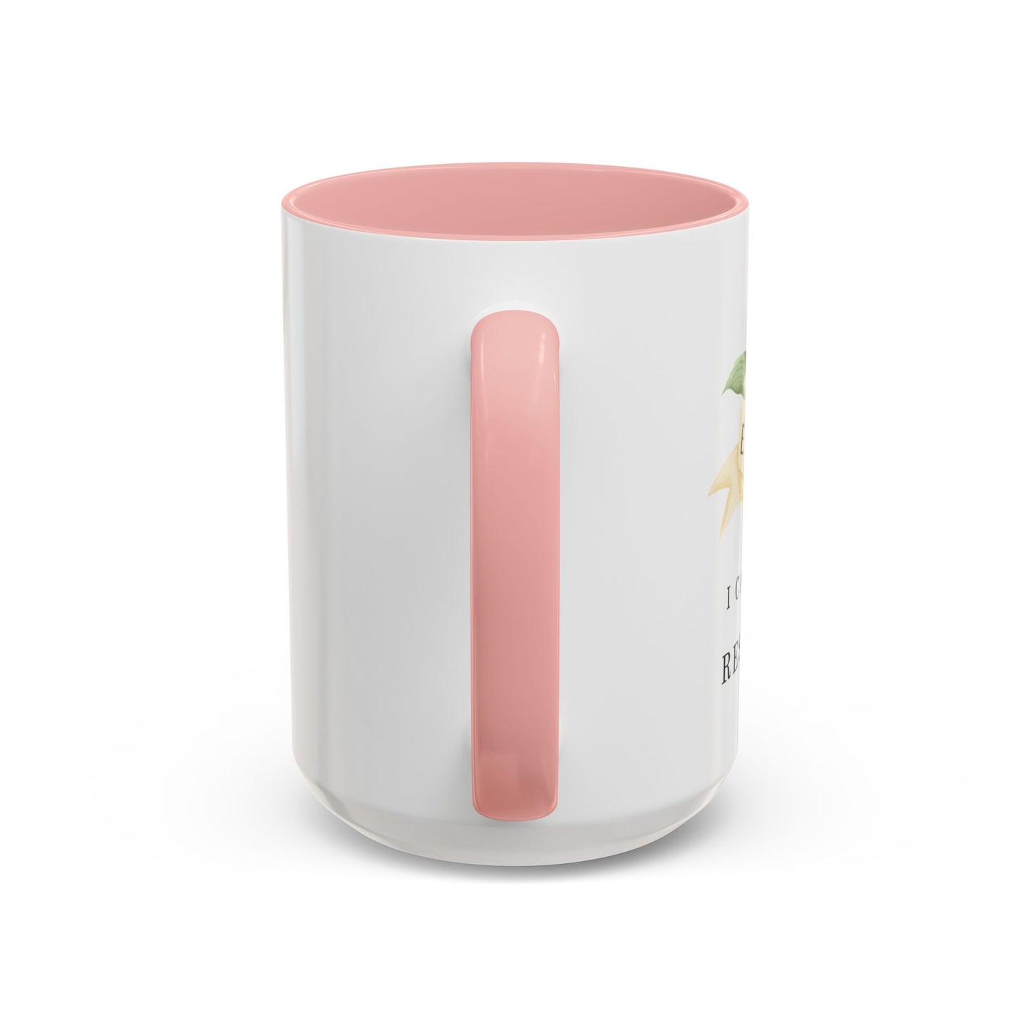 Executive Assistant Floral Coffee Mug - "Can't Fix Stupid"