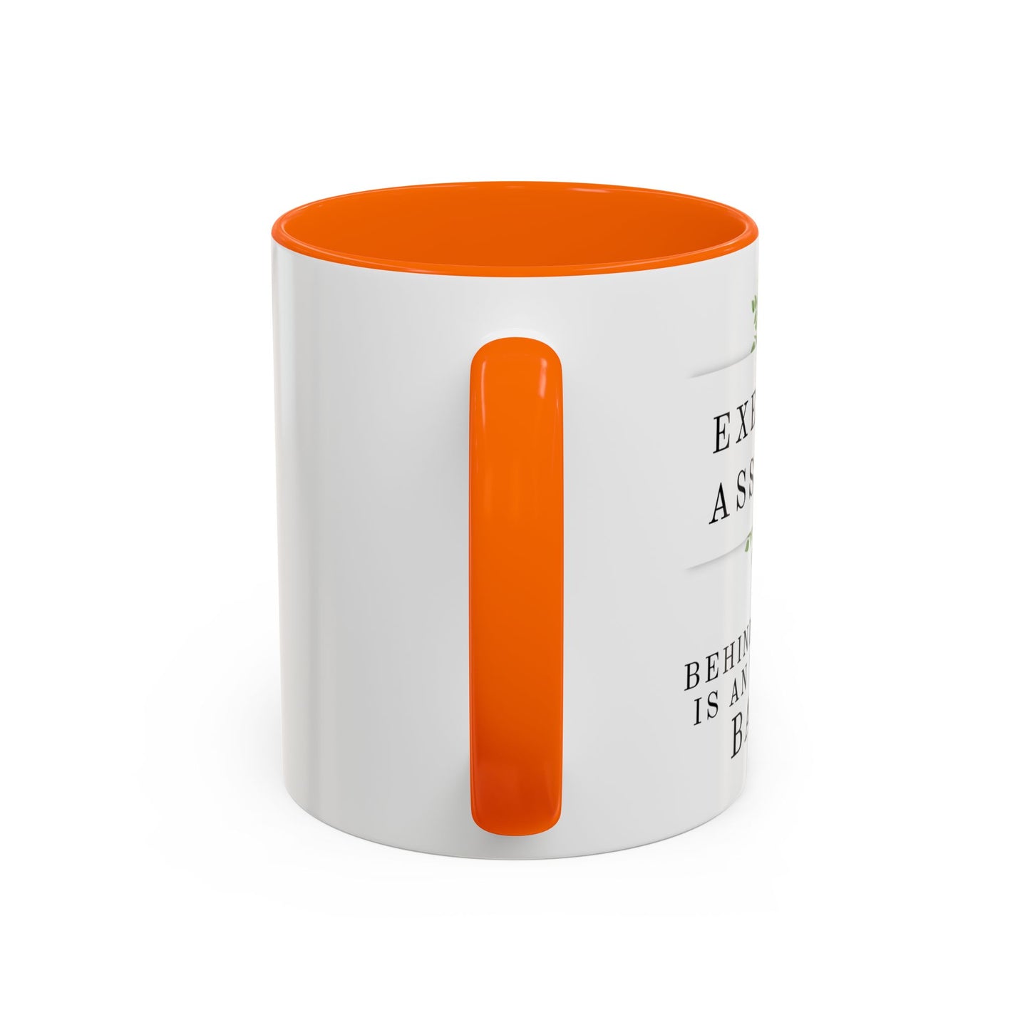 Executive Assistant Floral Coffee Mug – “Behind every exec is an exhausted badass.”