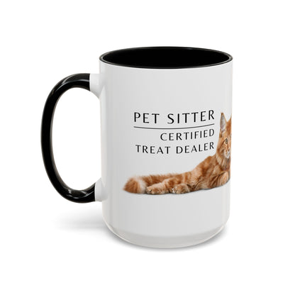 Pet Sitter Coffee Mug – “Certified Treat Dealer.”