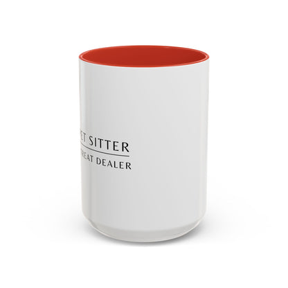 Pet Sitter Coffee Mug – “Certified Treat Dealer.”