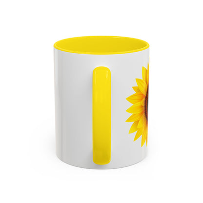 Human Resources Sunflower Coffee Mug: "Because Common Sense Isn’t That Common"