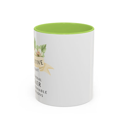 Executive Assistant Floral Coffee Mug – “Professional Juggler of Unreasonable Expectations”