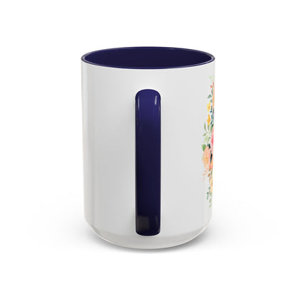 Dental Hygienist Floral Coffee Mug – "Just Here for the Scrape Sound"