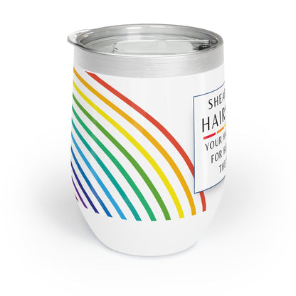 Wine Tumbler – “Hairstylist: Your Hair Is Crying for Help, and I’m the Hotline”