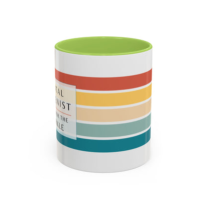 Dental Hygienist Striped Coffee Mug – "I Do It for the Sparkle"