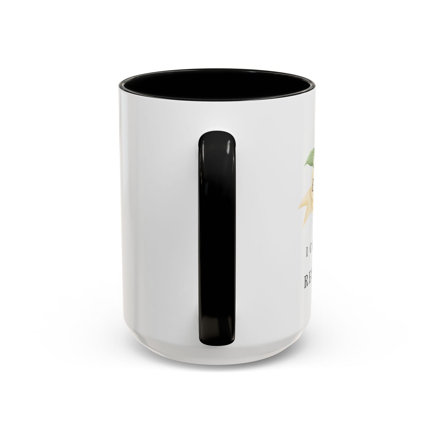Executive Assistant Floral Coffee Mug - "Can't Fix Stupid"