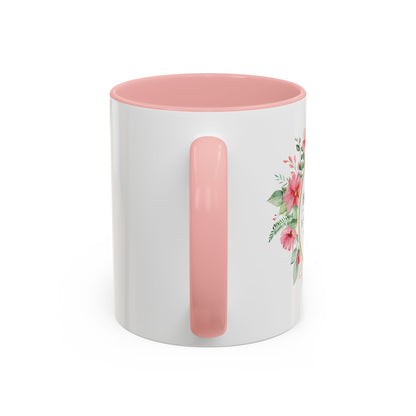Dental Hygienist Floral Coffee Mug – "I See Through Your Floss Lies"