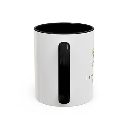 Nurse Floral Coffee Mug – "If I Roll My Eyes Any Harder, I’ll Code"