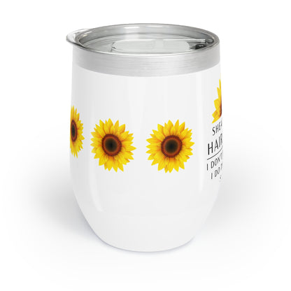 Wine Tumbler – “Hairstylist: I Don’t Just Do Hair, I Do Therapy With Scissors”