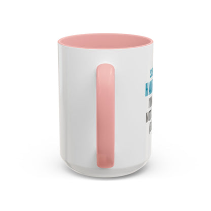 Hairstylist Coffee Mug – “I’m a Stylist, Not a Magician. (But Close.)”