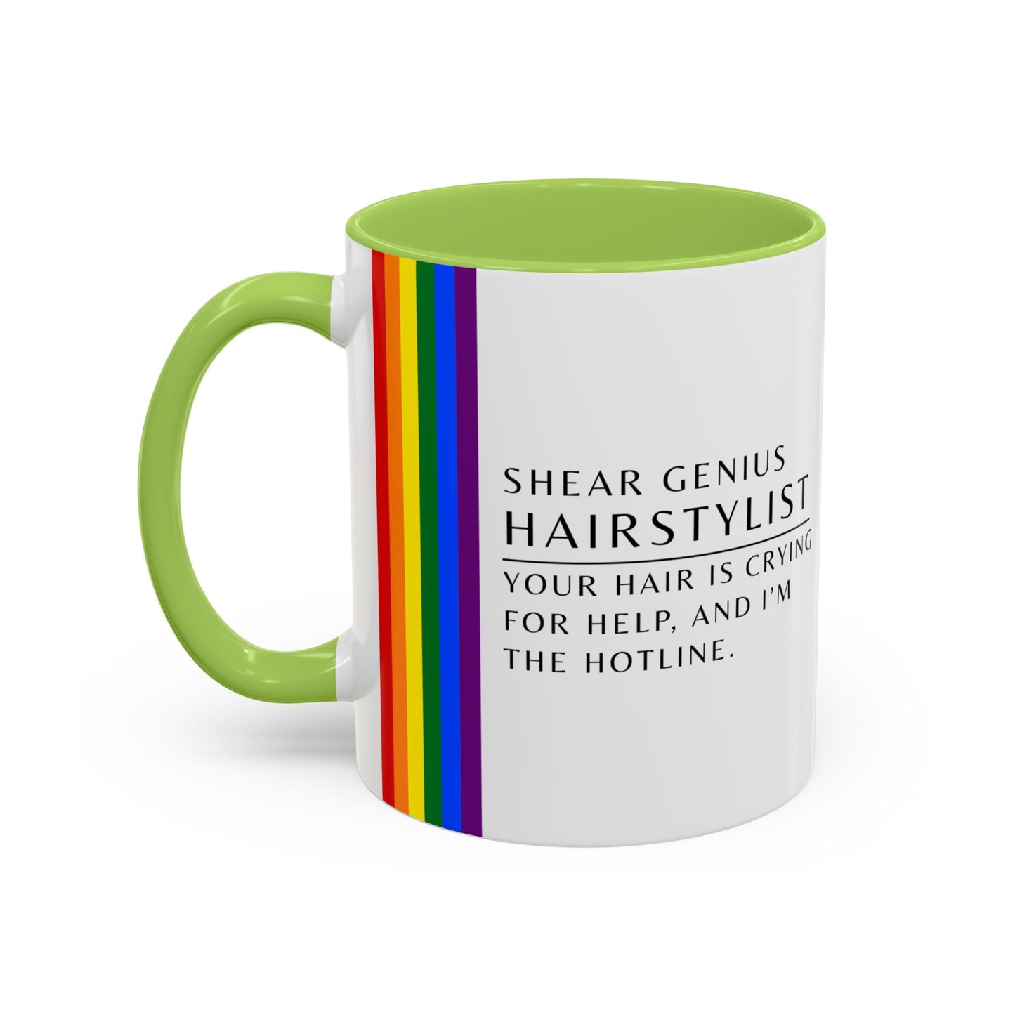 Hairstylist Mug – “Your Hair Is Crying for Help, and I’m the Hotline.”