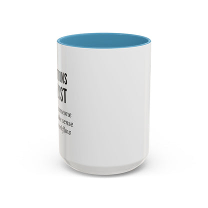 Operations Analyst Coffee Mug – “I Fix Problems You Don’t Even Know You Have”