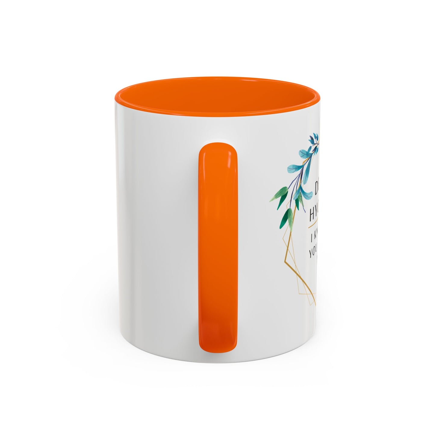 Dental Hygienist Floral Coffee Mug – "I Know What You Ate Last Night"