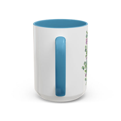 Dental Hygienist, Floral Coffee Mug – "Just Here for the Scrape Sound"