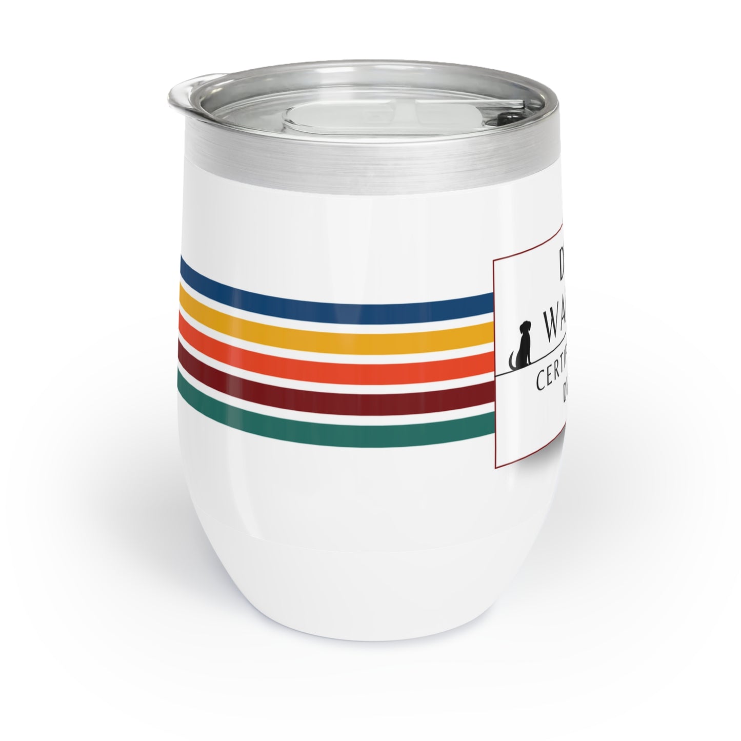Dog Walker Wine Tumbler: “Certified Treat Dealer”