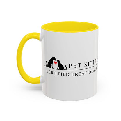 Pet Sitter Coffee Mug – “Certified Treat Dealer.”