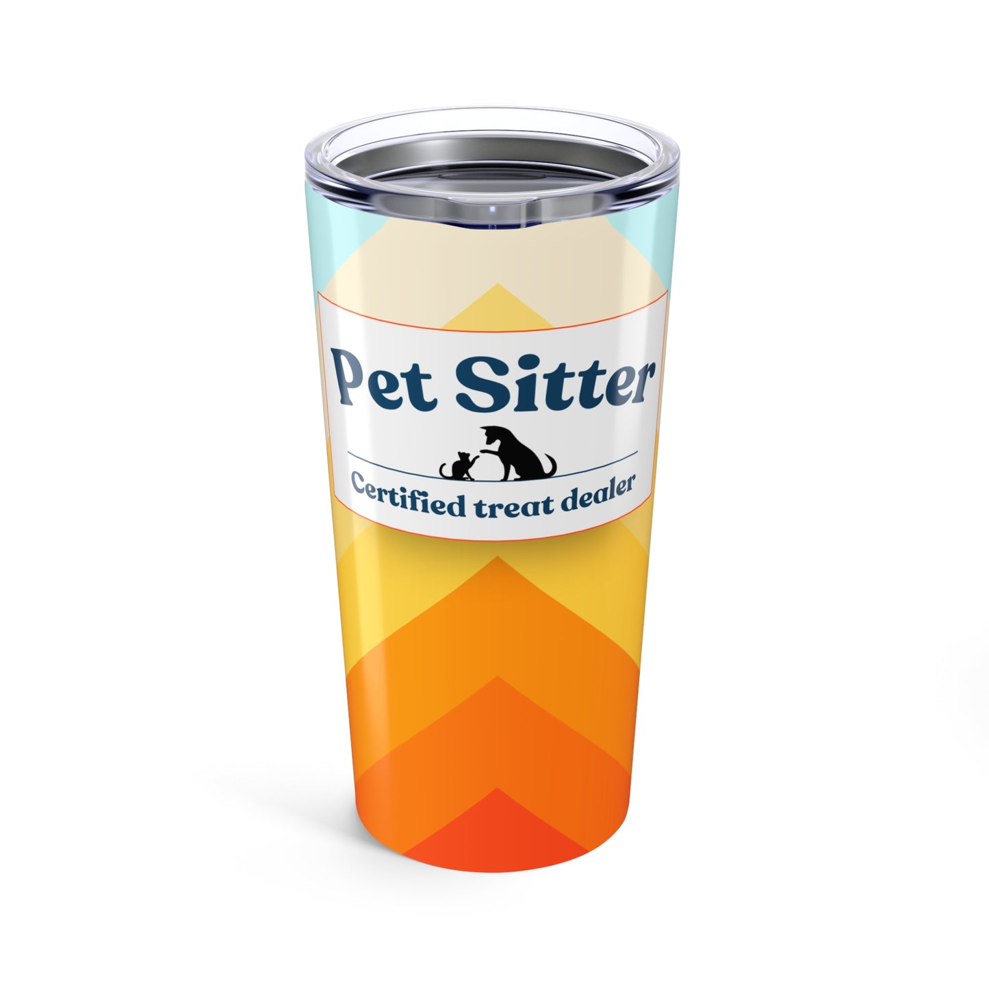 Pet Sitter Tumbler 20 oz – “Certified Treat Dealer”