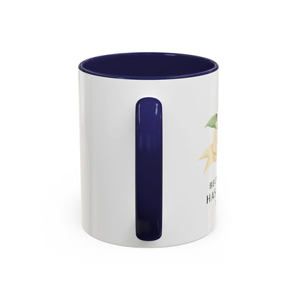 Human Resources Floral Coffee Mug: "Because Someone Has to Babysit the Adults"