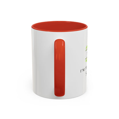 Nurse Floral Coffee Mug – "I’m Trained in CPR and Sarcasm"