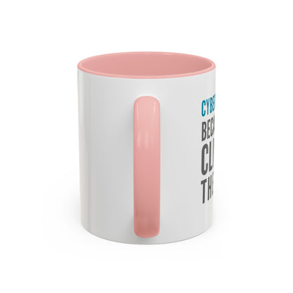 Cybersecurity Coffee Mug - "Because You Clicked the Link"