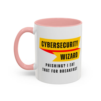 Cybersecurity Coffee Mug - "Fishing? I eat that for breakfast"