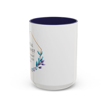 Dental Hygienist Floral Coffee Mug – "I Know What You Ate Last Night"
