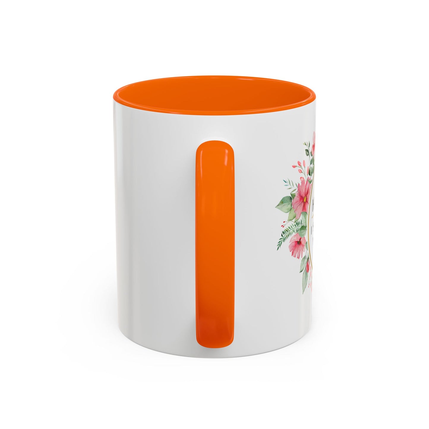 Dental Hygienist Floral Coffee Mug – "I See Through Your Floss Lies"