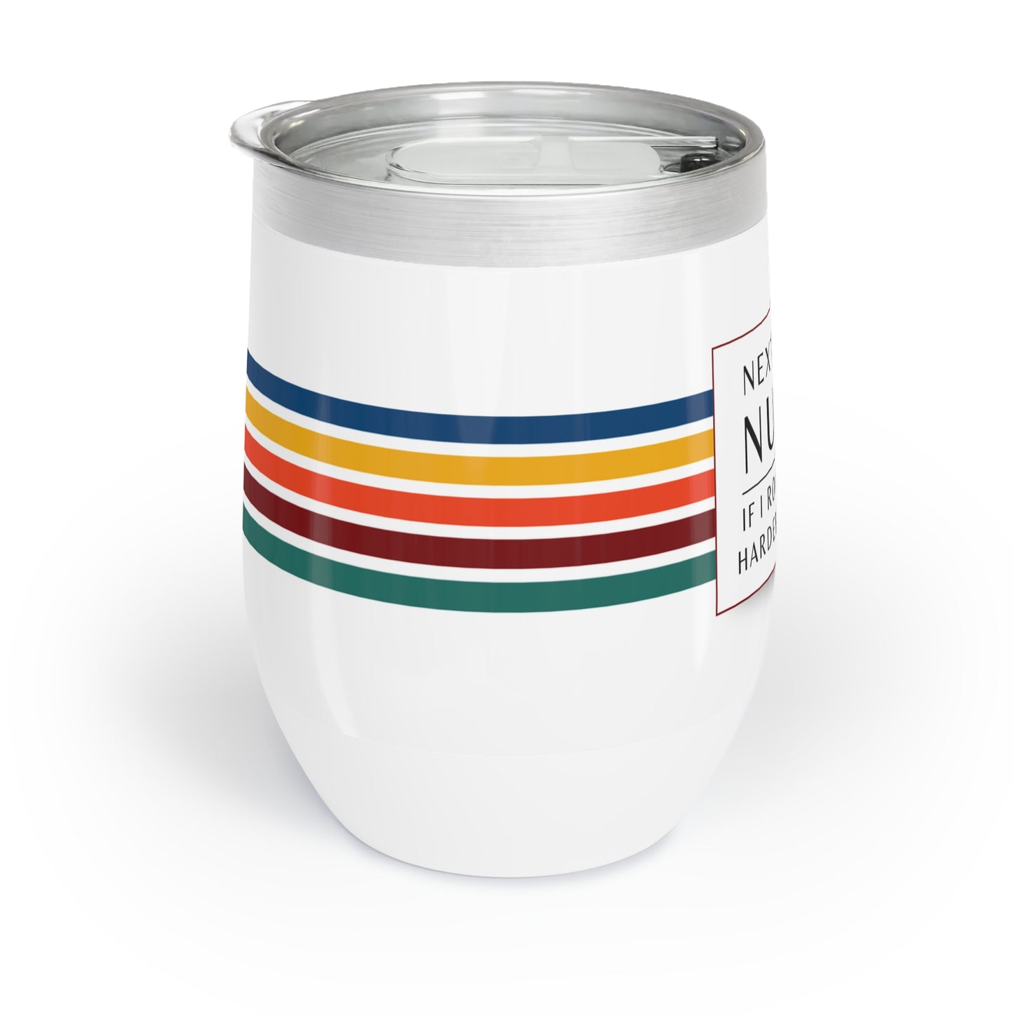 Nurse Wine Tumbler – “If I roll my eyes harder, I’ll code”