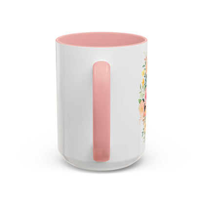 Dental Hygienist Floral Coffee Mug – "Just Here for the Scrape Sound"