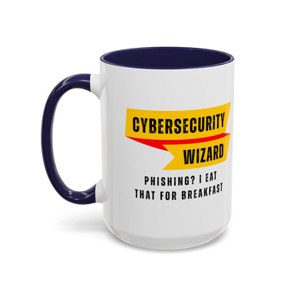 Cybersecurity Coffee Mug - "Fishing? I eat that for breakfast"