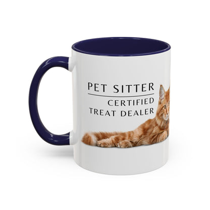 Pet Sitter Coffee Mug – “Certified Treat Dealer.”