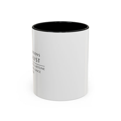 Operations Analyst Coffee Mug – “Turning Caffeine Into KPIs Since...Forever”